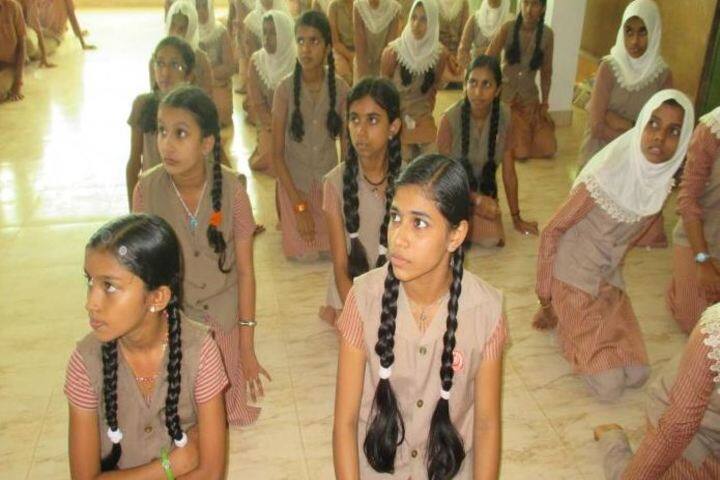 Crescent English Medium School-Yoga Day