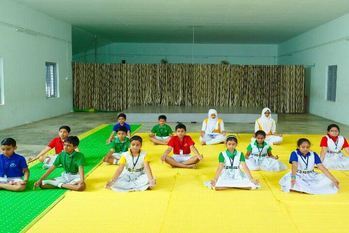 Crescent Public School-Yoga Activity