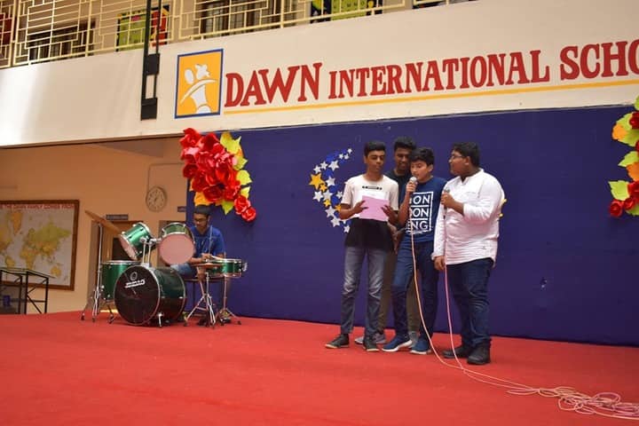Dawn International School-Singing Activity