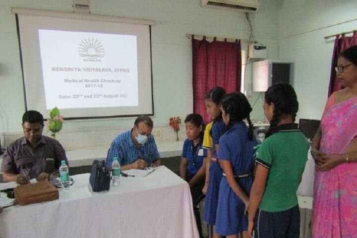 Kendriya Vidyalaya-Medical camp