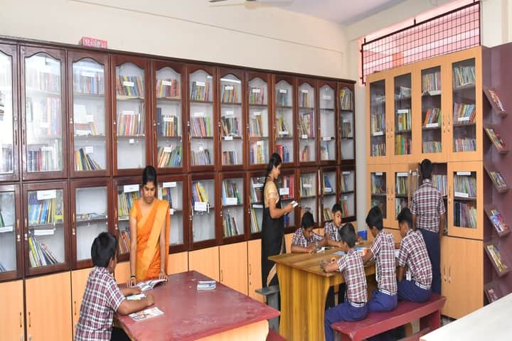 Holy Cross English School-Library