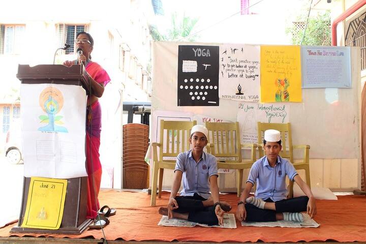 Isha Ath Public School-International Yoga Day