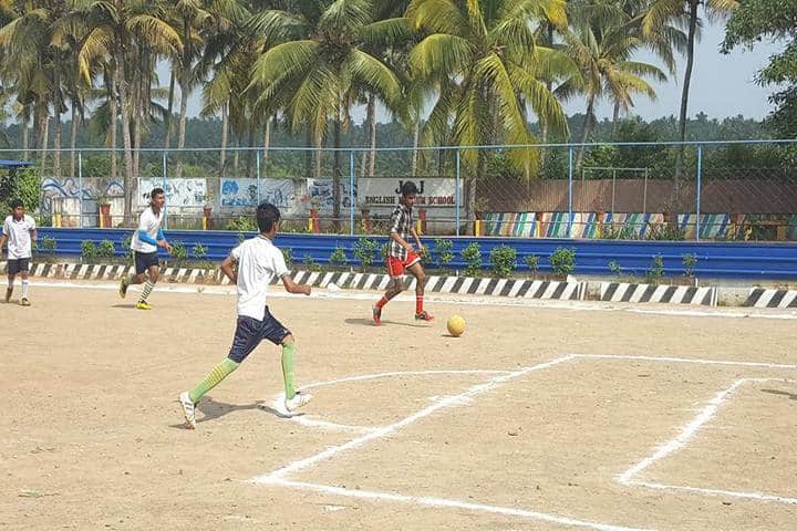 J and J English Medium School-Football Court