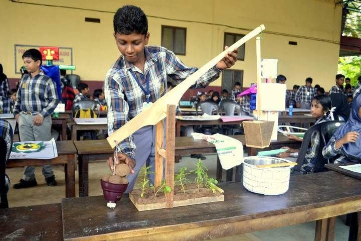 J and J English Medium School-Science Exhibition