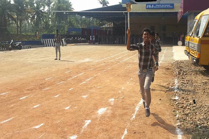 J and J English Medium School-Sports Meet