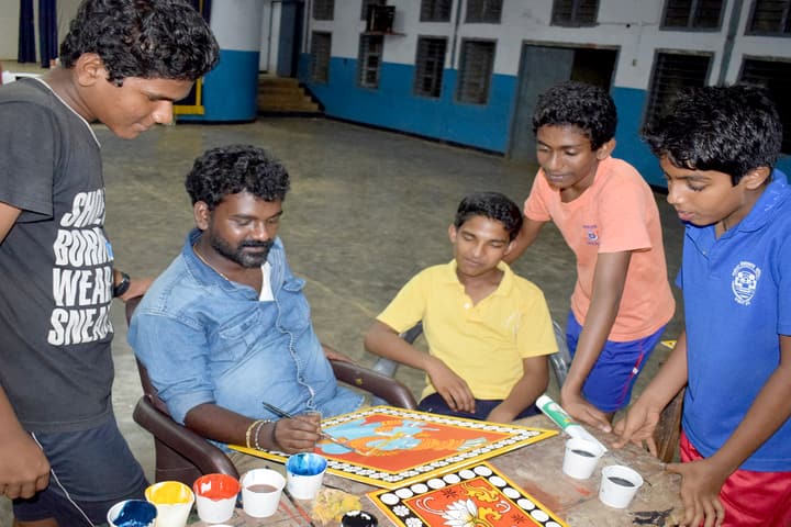 Jawahar Navodaya Vidyalaya-Art Class