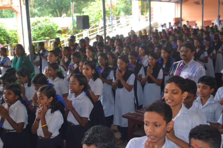 Jawahar Navodaya Vidyalaya-Morning Assembly