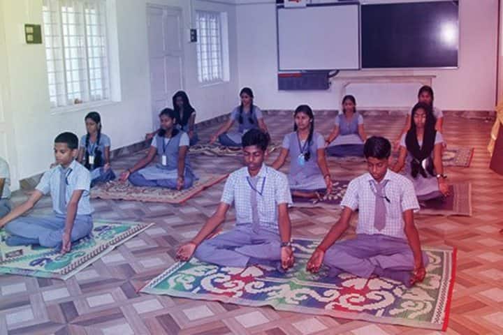 Jnanodayam Public School-Yoga Day