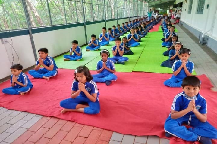 Junior Baselios English Medium School-Yoga Day