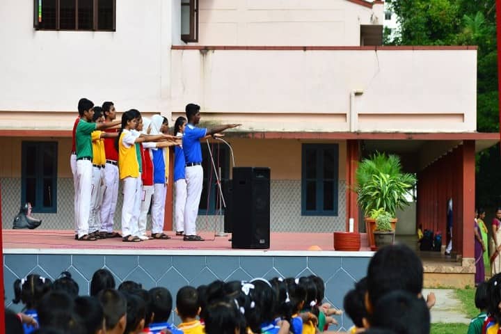 Jyothi Nivas Public School-Assembly