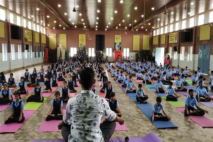 Jyothi Nivas Public School-Yoga