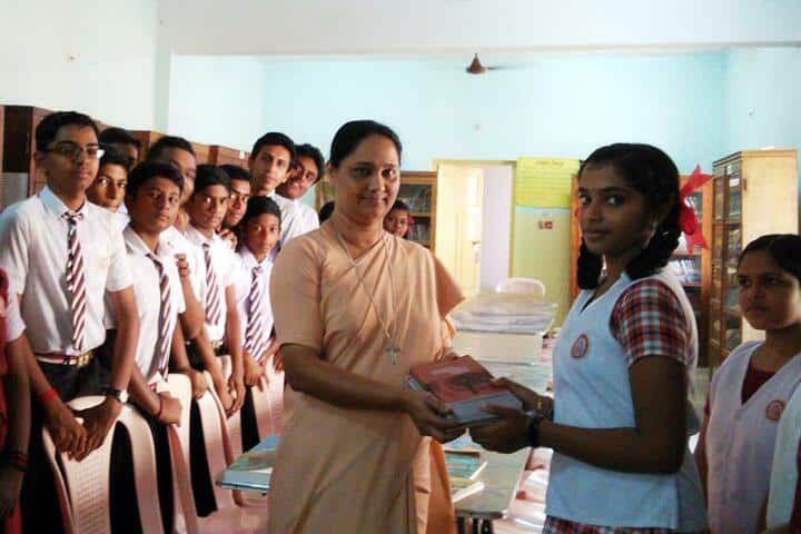 Jyoti Nilayam Secondary School-Books Distribution