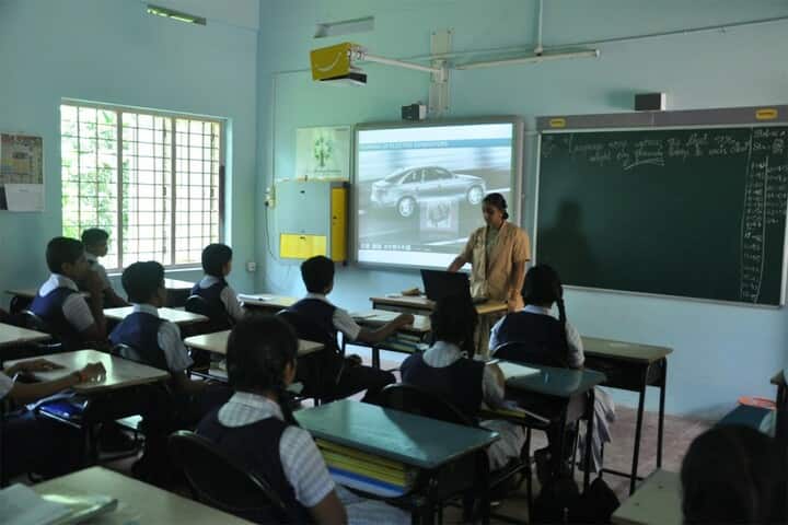 K N Sathyapalan Memorial Sree Narayana Central School-Smart Classroom