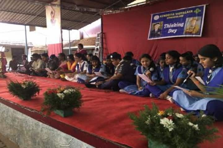 Kendriya Vidyalaya-Thinking Day
