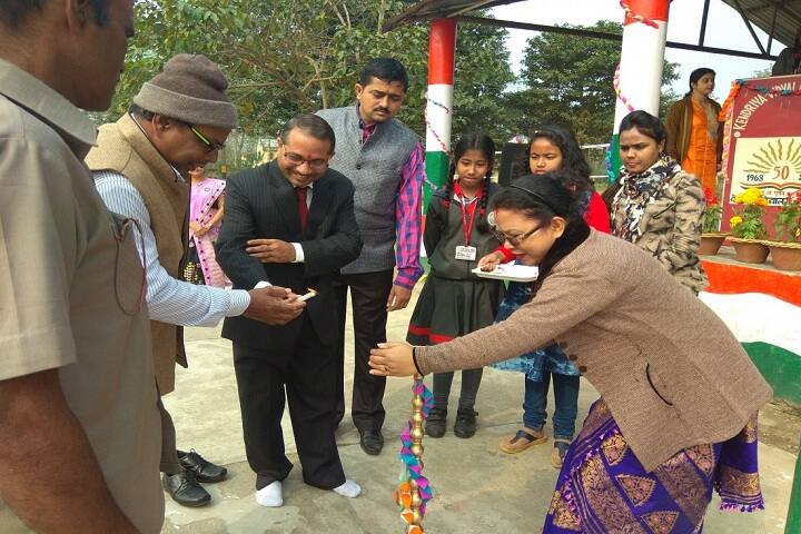 Kendriya Vidyalaya No 1-Lighting the lamp