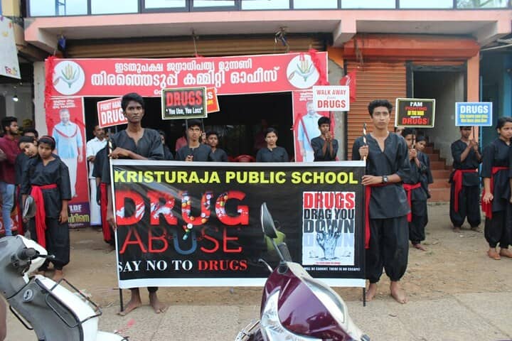 Kristu Raja Public School-Rally