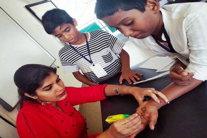 Life Valley International School-Mehandi Competition
