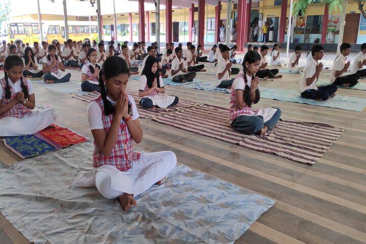 Lords Public School-Yoga Activity