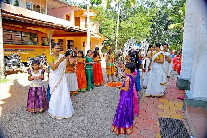 Lourdes Matha Public School-Festival Celebrations