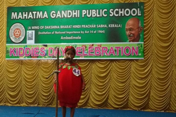 Mahatma Gandhi Public School-Fancy Dress Competition