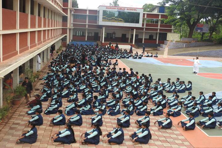 Marian Public School-Yoga Day