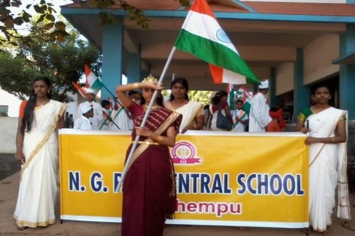 N G P M Central School-Republic Day