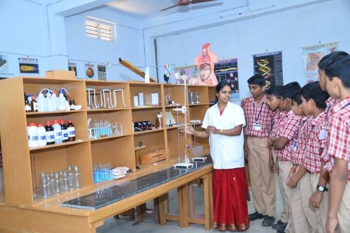 Nava Jyothy English Medium School-Science Lab