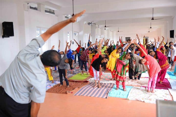 Parakkottil English Medium School Malappuram-Yoga Day