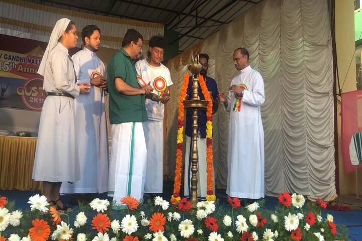 Rajiv Gandhi National School-Lighting The Lamp