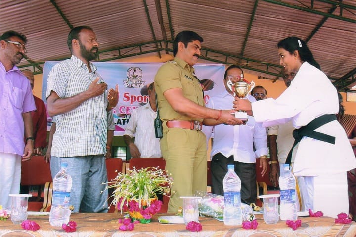 S D P V Central School-Karate Winner