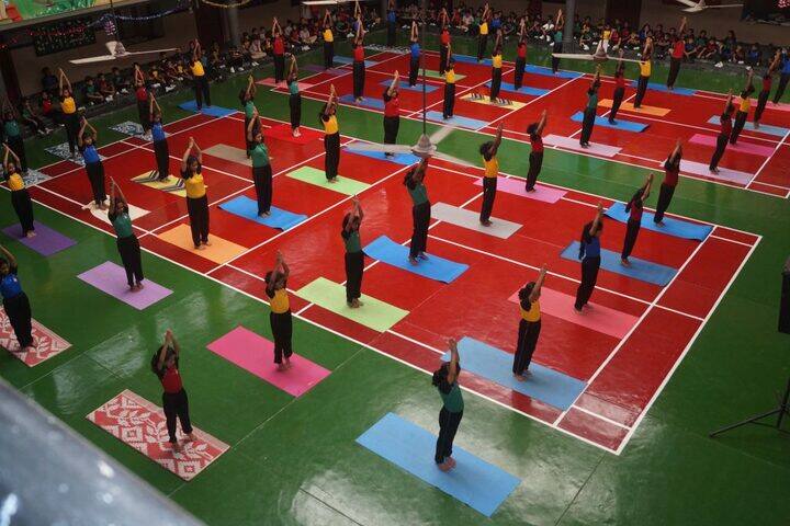S F S Public School-Yoga Day