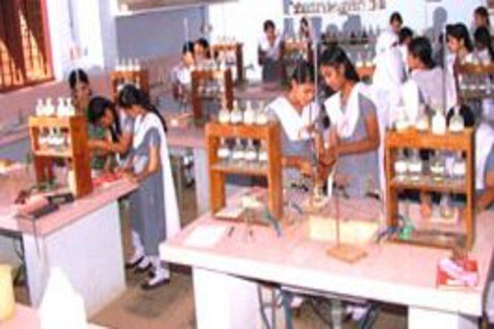 S N Vidya Bhavan Senior Secondary School-Chemistry lab