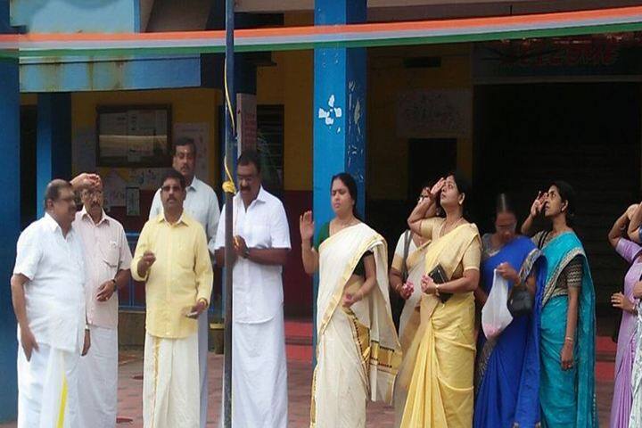 S N Vidya Bhavan Senior Secondary School-Flag host