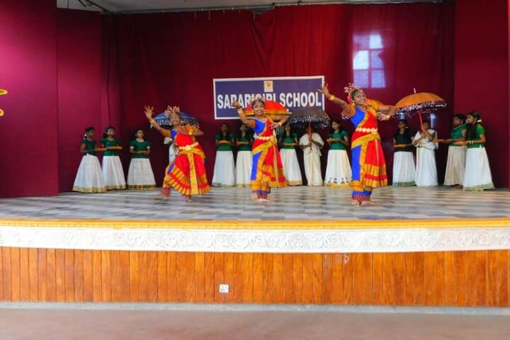 Sabarigiri English School-Traditional Dance