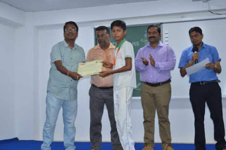 Pranabananda Vidyamandir-Receiving Certificate