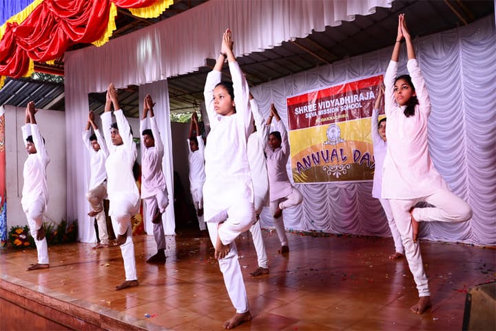 Shree Vidyadhiraja Seva Mission School-Yoga