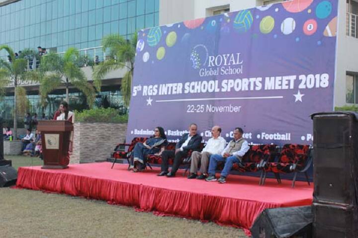 Royal global school-Sports Meet