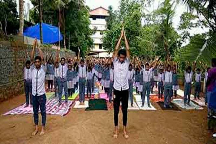 Sree Maharshi Vidyalaya School-Yoga Day