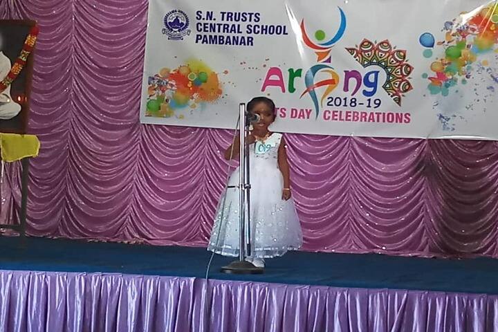 Sree Narayana Trusts Central School-Singing Activity
