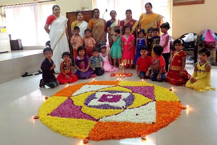Sree Narayana Vidya Mandir Senior Secondary School-Floral Carpet Competition