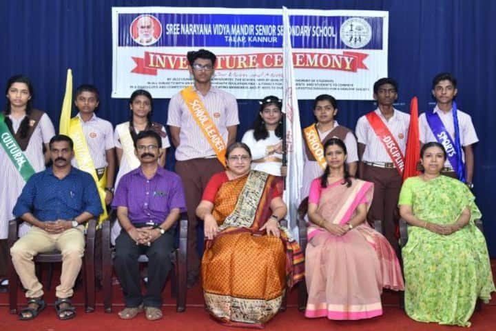 Sree Narayana Vidya Mandir Senior Secondary School-Investiture Ceremony