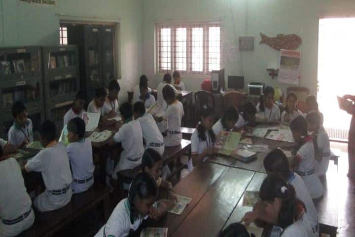 Sree Narayana Vidyapeetam Public School-Library