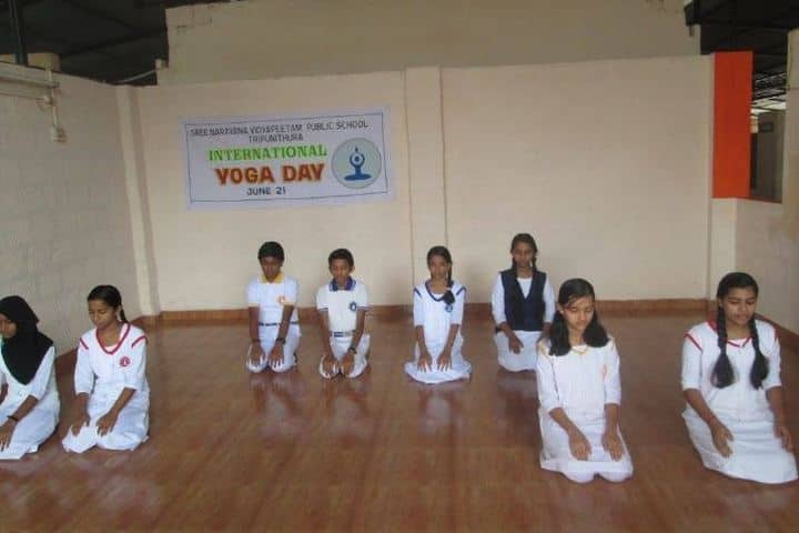 Sree Narayana Vidyapeetam Public School-Yoga