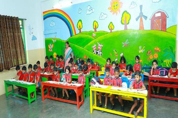 Sree Sarada Vidyalaya-Junior Wing Classroom