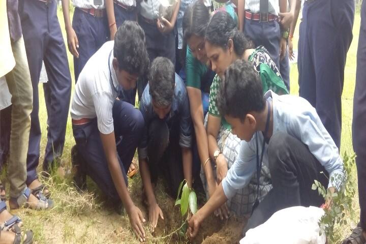 Sreenarayana Vidyaniketan Central School plant day