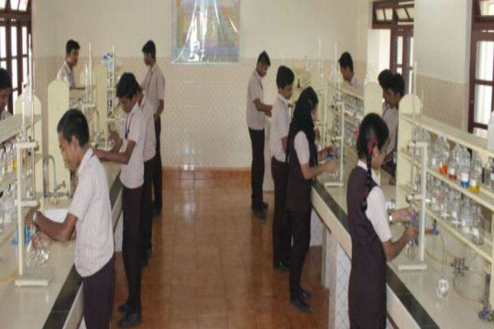 St Francies D Assisi Senior Secondary School-Chemistry Lab