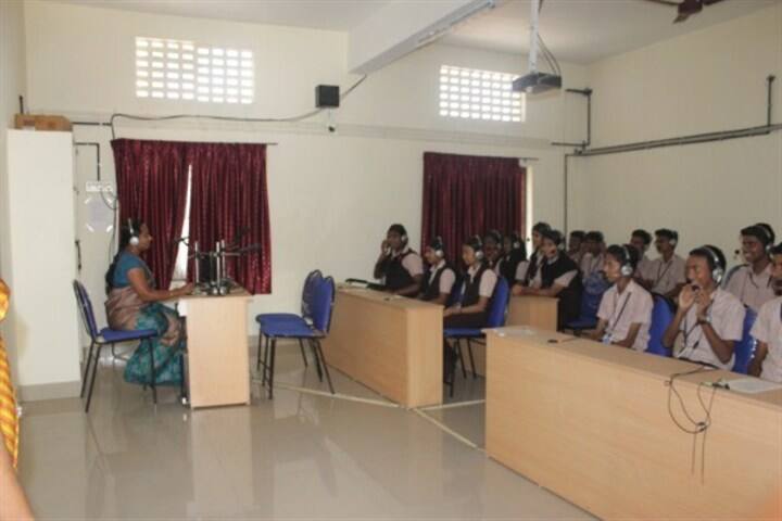St Francies D Assisi Senior Secondary School-Language Lab