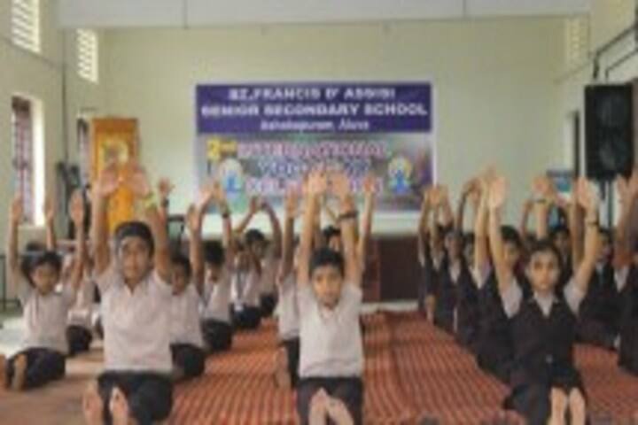 St Francies D Assisi Senior Secondary School-Yoga