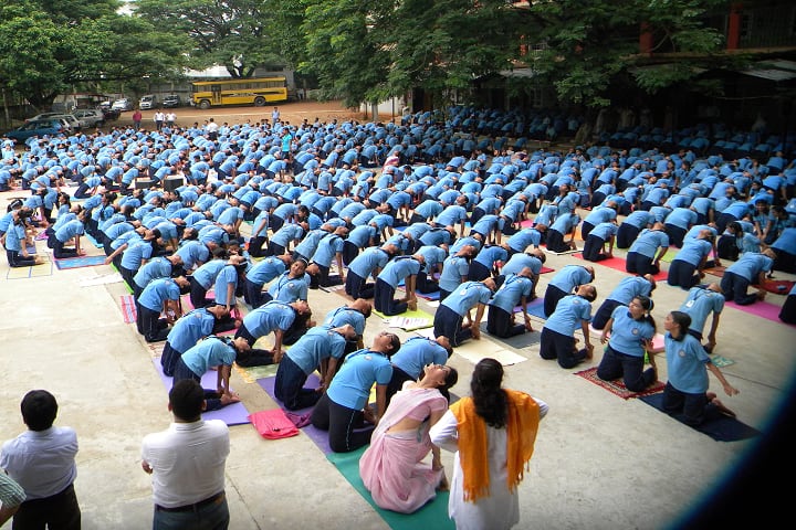 Shrimanta Shankar Academy-Yoga Day