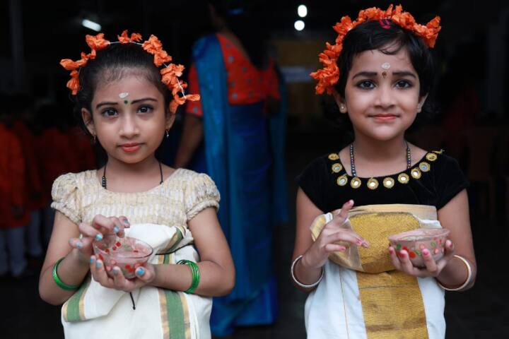 St Antonys English Medium School-Onam Celebration